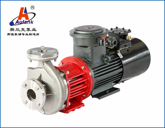 泵浦為磁力驅動式高低溫離心泵，移送循環介質為不含顆粒、纖維的液體。泵浦外觀設計新穎、振動小、噪音低、無泄漏。泵浦可循環水、導熱油、乙二醇、硅油、酒精、碳氫溶液等介質，泵浦耐溫范圍：-196℃～+400℃。并可根據客戶需求，定制變頻、防爆、特殊電源等電機防爆離心泵 大流量防爆泵  BT4防爆泵 化工泵